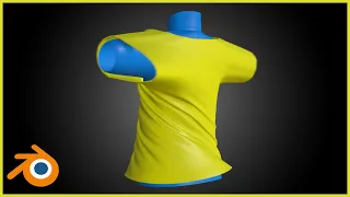 Blender Easy Clothing With Physics