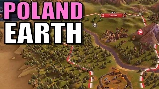 Civ 6: Poland Gameplay [True Start Earth Location Map] Let’s Play Civilization 6 Poland | Part 2