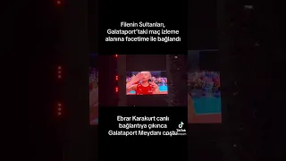 Filenin Sultanları, Galataport’taki izleme alanına facetime ile bağlandı, Ebrar seyirciyi coşturdu