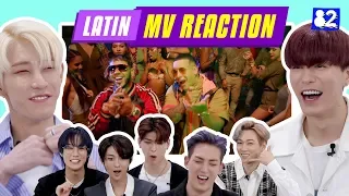 KPOP IDOLS REACT TO FAMOUS LATIN MV (ROSALÍA, Daddy Yankee, Ozuna, J.balvin)