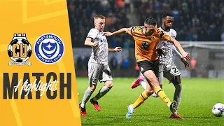 Cambridge United v Portsmouth highlights