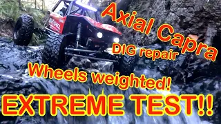 Axial Capra, rc crawler mods and extreme testing!