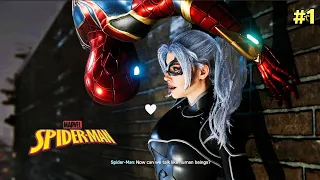 Spider-Man Want To Kiss Blackcat 😍 #1 |  Spider-Man Remastered PC Gameplay | #gaming #spiderman