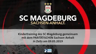 Kindertraining des SC Magdeburg in Zeitz 09.05.2019