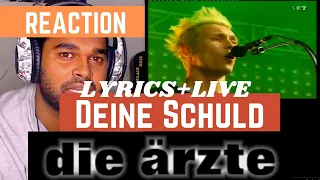 SOUTH AFRICAN REACTION TO Die Ärzte: Deine Schuld (English subs)+LIVE (Gurten Festival) HD