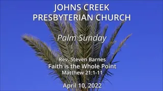JCPC Worship 4/10/22: Palm Sunday