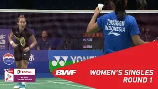 WS | Kirsty GILMOUR (SCO) vs Gregoria Mariska TUNJUNG (INA) | BWF 2018