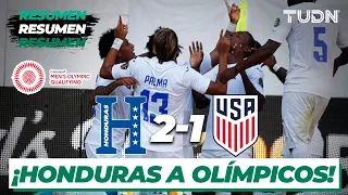 Resumen y goles | Honduras 2-1 Estados Unidos | Semifinal - Preolímpico 2021 | TUDN