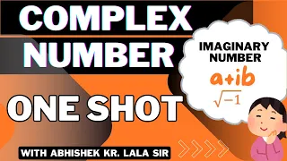 COMPLEX NUMBER IN ONE SHOT || CLASS 11 ||#rvf #mathematics