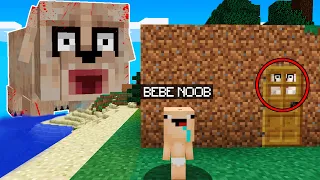 BEBÉ NOOB vs ESE NO ES MI PERRO en Minecraft 😱 TU NO ERES MI PERRO MINECRAFT TROLL