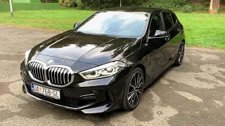 New BMW 1 SERIES 2021 - visual REVIEW & POV drive (118i M Sport)