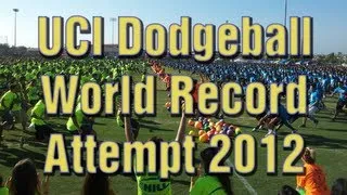 UCI Dodgeball World Record Attempt 2012!