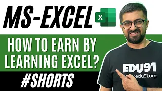 How to Earn by Learning Excel #shorts