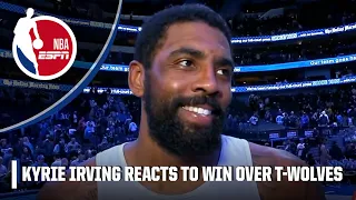 Kyrie Irving credits 'little things' in comprehensive win over Timberwolves | NBA on ESPN