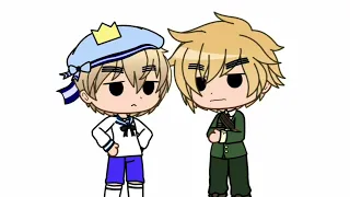 Sealand proves to England that he is a country (or a princess, for that matter)/Hetalia/Gacha Club/