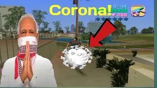 Corona virus bike in GTA VICE CITY!!