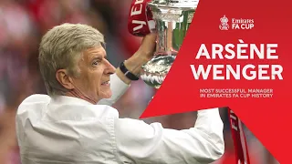 Arsène Wenger's Record-Breaking Seven Trophy Wins | Emirates FA Cup