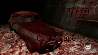 Granny car escape in extreme nightmare mode (Preset 1).