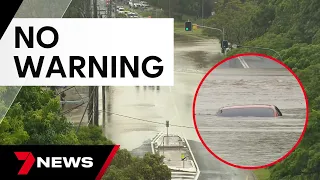 Weather warning fail as intense rain swamps South East Queensland | 7 News Australia