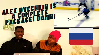 FOOTBALL FANS FIRST TIME EVER REACTING TO ALEX OVECHKIN | Top 10 Alex Ovechkin Plays Of All Time
