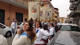 Madonna Dell' Arco San Pio X Ritorno dal Santuario ( 22/04/2019 )