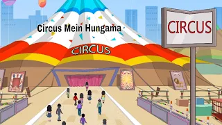 Circus Mein Hungama Ep 89 Pyaar Mohabbat Happy Lucky Indian Indian  Cartoon Show