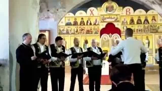 Мужской хор храма  Живоначальной троицы. Богородице дево