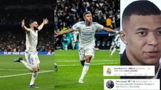 MOST POPULAR REACTIONS TO REAL MADRID'S UNBELIEVABLE HORRIBLE COMEBACK & RODRYGO & BENZEMA MAGIC