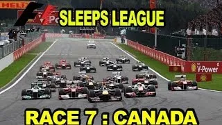 F1 2013 - Sleeps League Race 'Highlights' - Race 7 - Canada