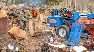 Splitting Firewood in the Neighborhood