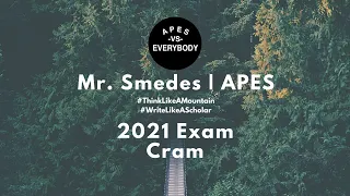2021 AP Environmental Science Exam Cram with Mr. Smedes