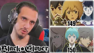 Reaction 149-150 Episode "Black Clover"/ Реакция на "Чёрный клевер"