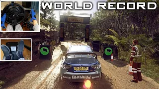 [World Record] SUBARU Impreza WRC (GRB) | DiRT Rally 2.0 | T300RS