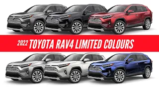 2022 Toyota RAV4 Limited – All Color Options – Images | AUTOBICS