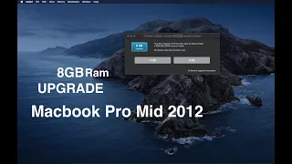 Macbook Pro Mid 2012- Ram Upgrade (4GB to 8GB)