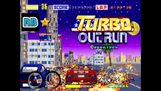 1989 [60fps] Turbo Out Run 8'32''79 ALL