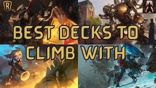 [ETERNAL] Looking To Climb Ladder? These Are The FOUR Decks I Recommend Climbing With! | LoR