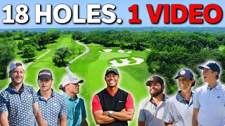 Epic 3v3 Scramble @ Where Tiger Won 5 Times | The Good Good Movie