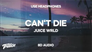 Juice WRLD - Can't Die (8D AUDIO)