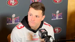 BROCK PURDY RESPONDS TO CAM NEWTON “GAME MANAGER” NARRATIVE; SHOWS LOVE TO MONTANA & YOUNG FOR SB