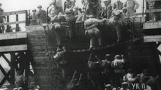 HD Historic Archival Stock Footage WWII - Marines Train To Battle Japanese In Pacific 1942