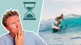 Combien de temps pour débuter le surf ?