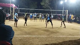 KUMTA VS SIDDAPURA (SIRSI)..⚡💥 (first set) Powerfull Attack By Dipak #dipak #volleyball #yogesh