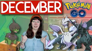 Pokémon GO DECEMBER: Research Breakthrough, Raids, Community Day + NEW SHINY LEGENDARIES! (2021)