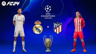 EA SPORTS FC 24 | Real Madrid VS Athletico Madrid | UEFA Champions League Final | Wembley Stadium |