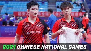 Fan Zhendong/Lin Gaoyuan vs Xiang Peng/Wang Zhicheng | MD 1/8 | 2021 Chinese National Games