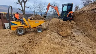 #miniexcavator #minidigger #minibagger #doosan #excavation #excavator #workout #dumper #damper