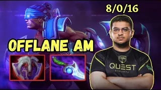 OFFLANE ANTIMAGE DETROYS TEAM SECRET | Ammar Off lane AM