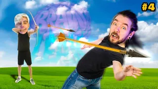 JACKSEPTICEYE ALMOST GOT SHOT WITH AN ARROW! | Brain Leak Ep. 4