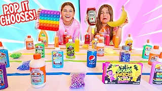 POP IT CHOOSES OUR SLIME INGREDIENTS!! | JKREW